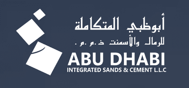 Abu Dhabi Integrated sand & cement logo