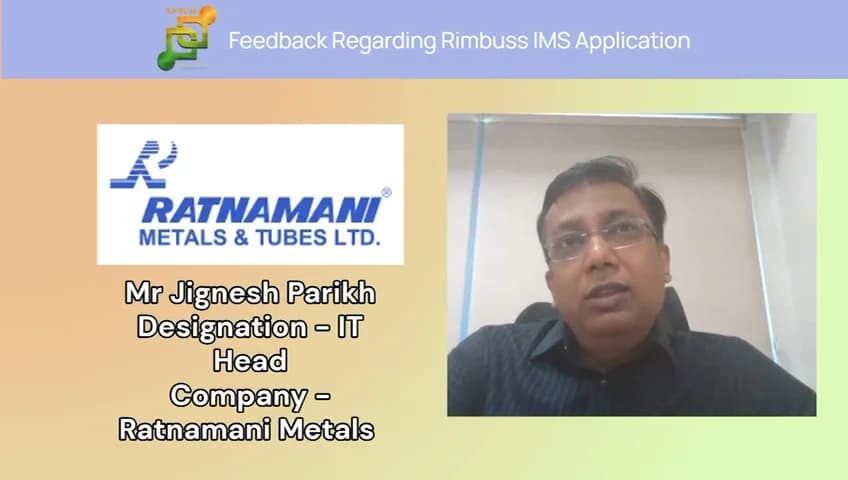 Ratnamani Metals & Tubes Video testimonial preview