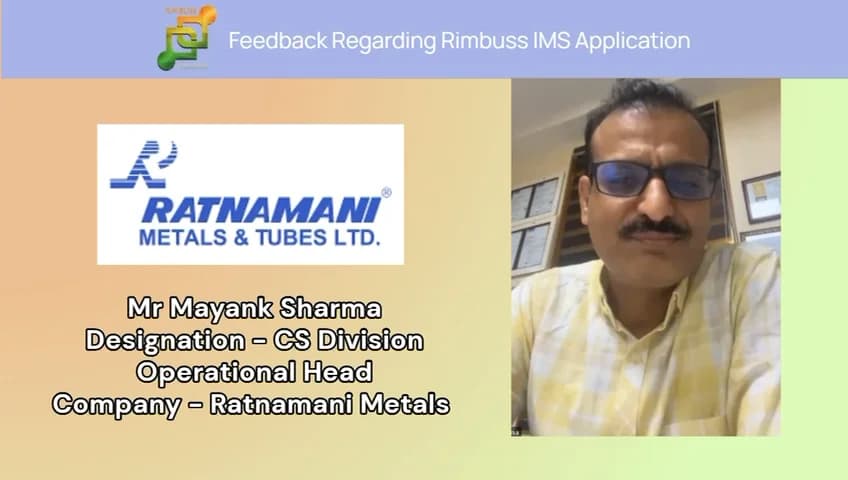 Ratnamani Metals & Tubes Video testimonial preview